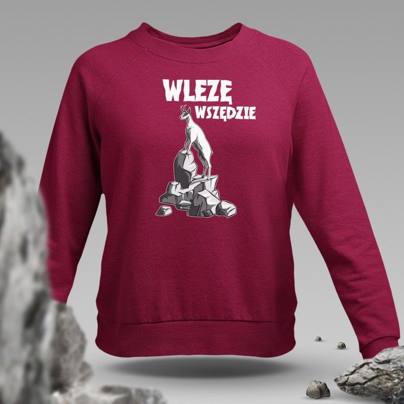 Bluza damska | WLEZĘ WSZĘDZIE