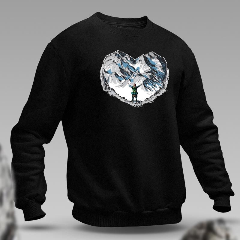 Bluza męska | ŚNIEŻNE SERCE