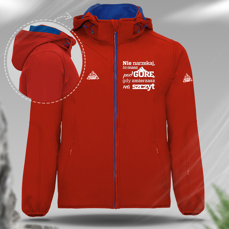 Kurtka Softshell z kapturem...