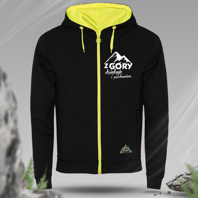 Bluza z zamkiem FLUOX -...