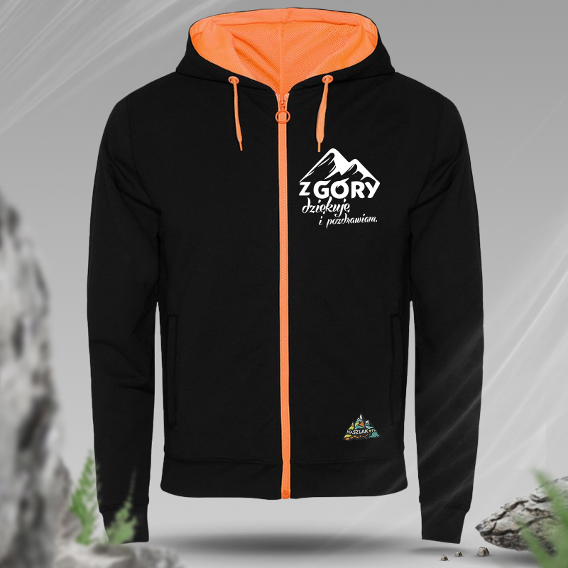 Bluza z zamkiem FLUOX -...