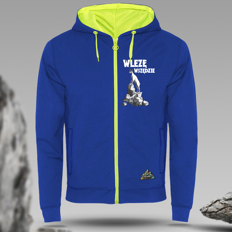 Bluza z zamkiem FLUOX -...