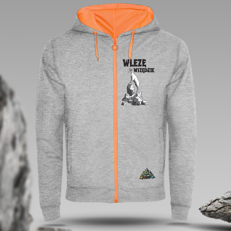 Bluza z zamkiem FLUOX -...