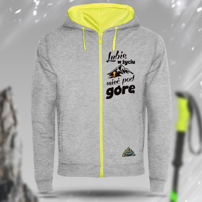 Bluza z zamkiem FLUOX -...