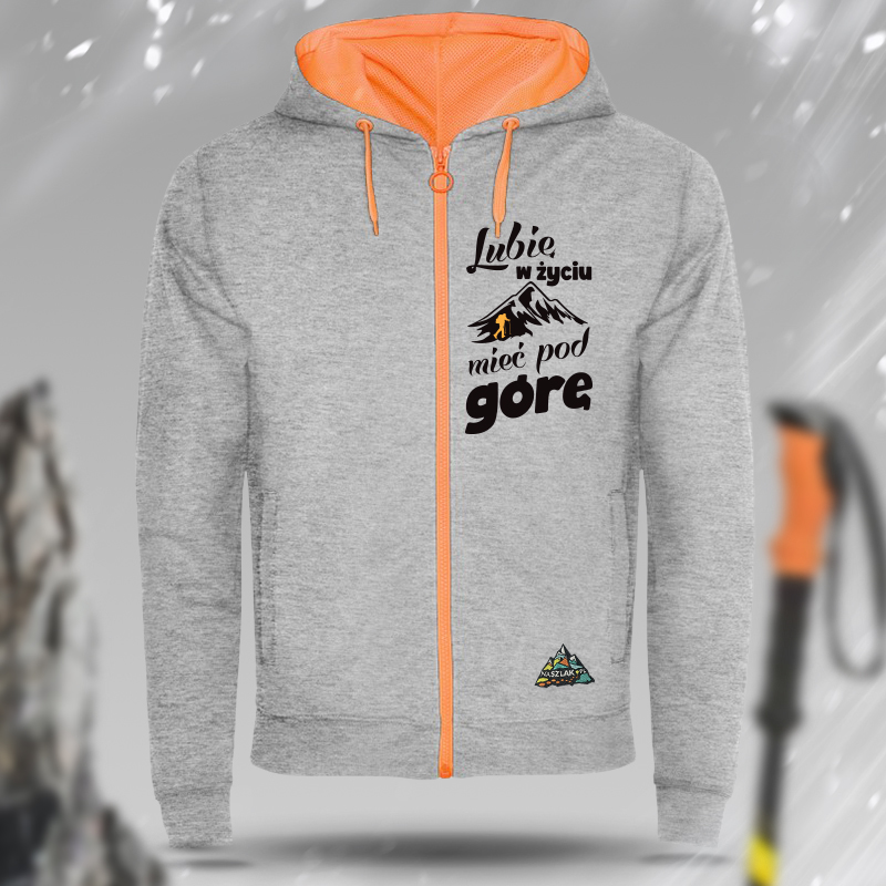 Bluza z zamkiem FLUOX -...