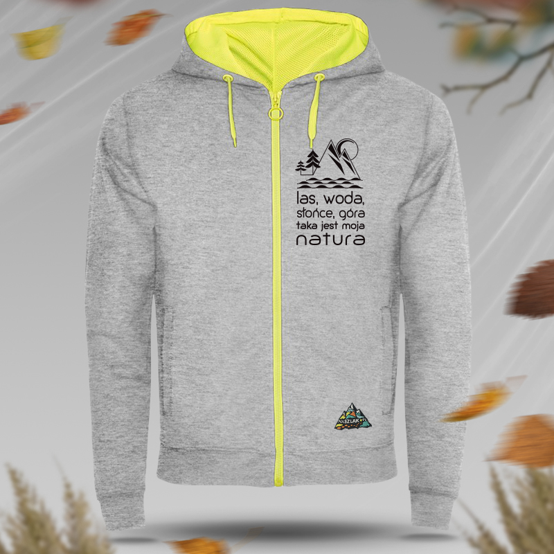 Bluza z zamkiem FLUOX -...