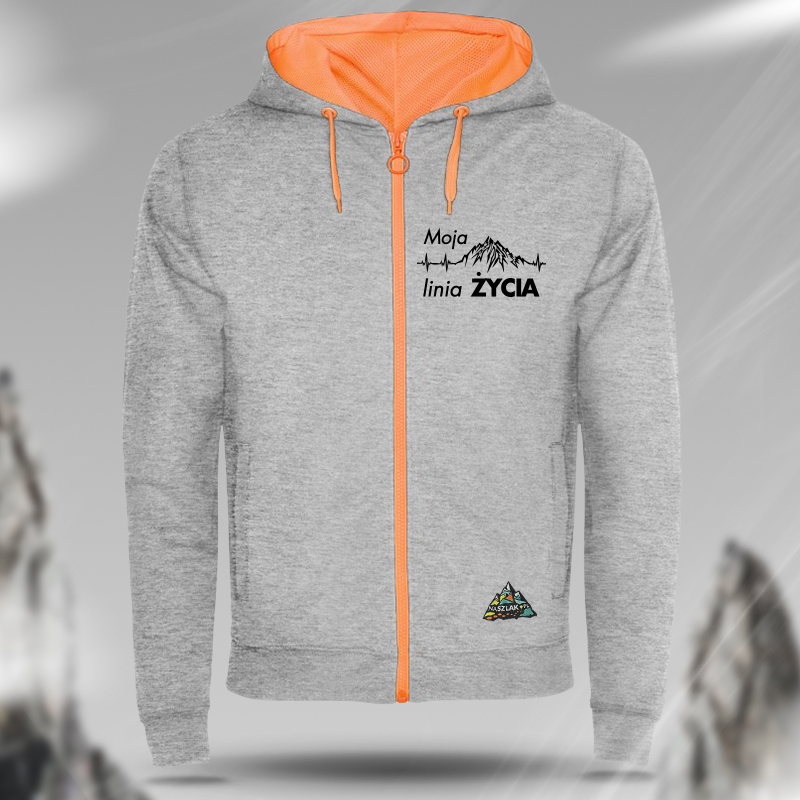 Bluza z zamkiem FLUOX -...