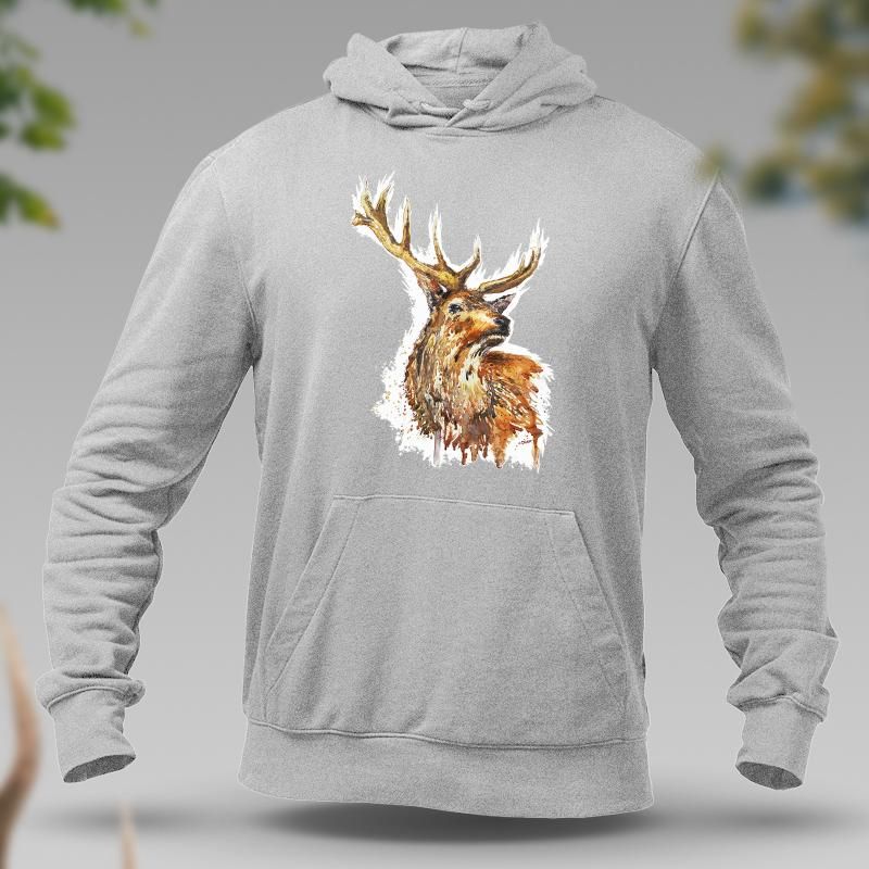 Bluza męska z kapturem | JELEŃ