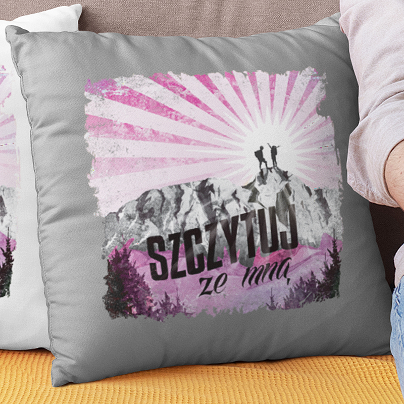 Poduszka | SZCZYTUJ ZE MNĄ!...