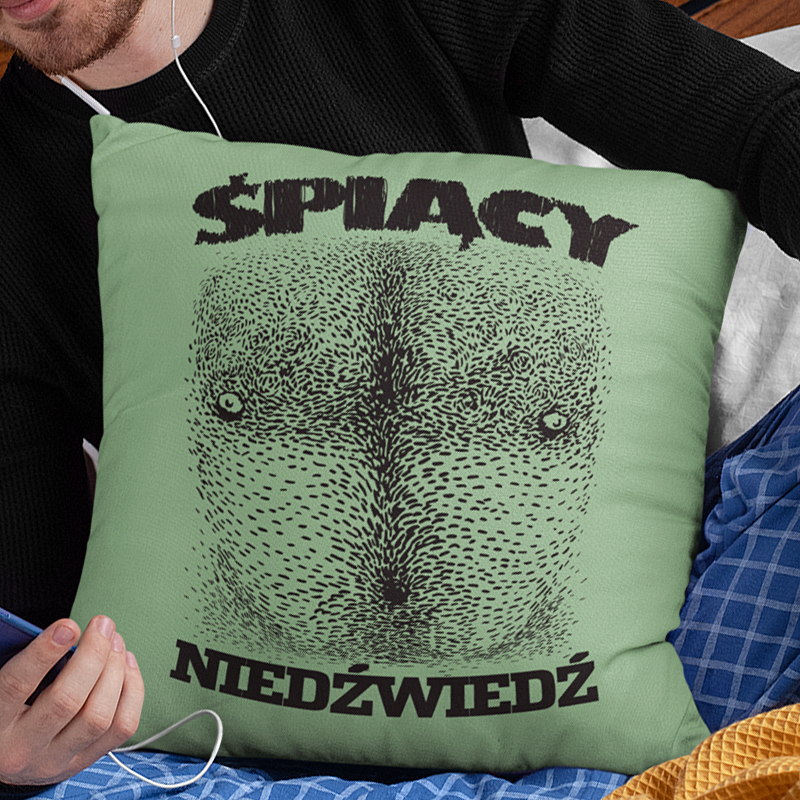 Poduszka | ŚPIĄCY niedźwiedź