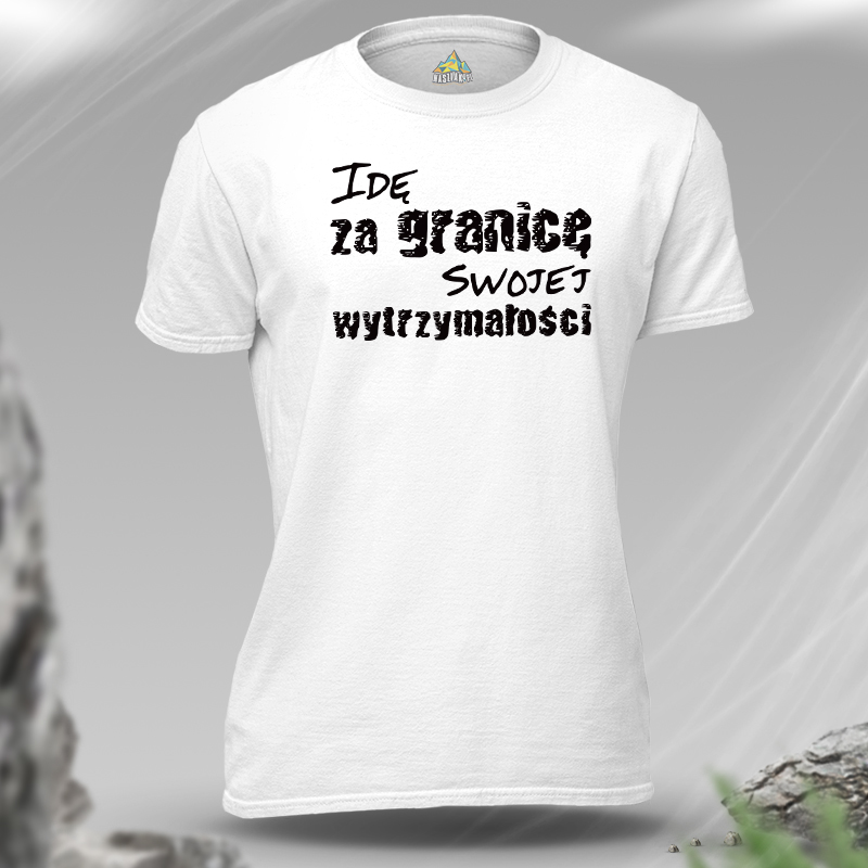 Koszulka męska | IDĘ ZA...