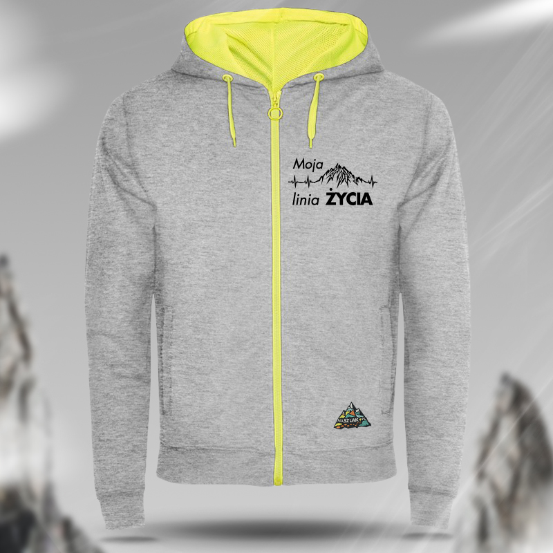 [OUTLET] Bluza z zamkiem...