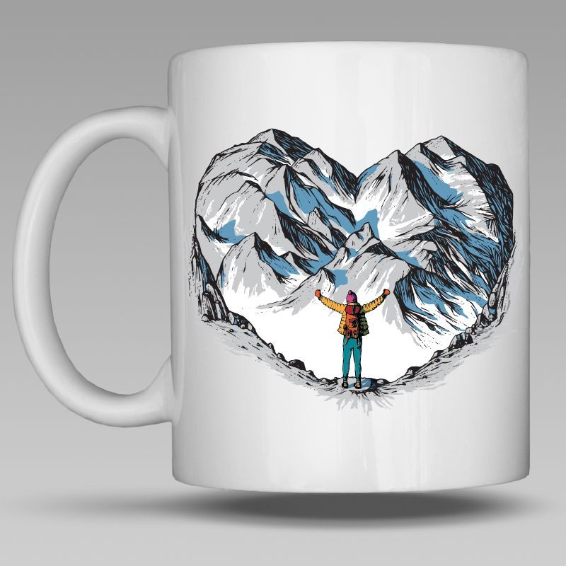 Kubek Ceramiczny | ŚNIEŻNE...