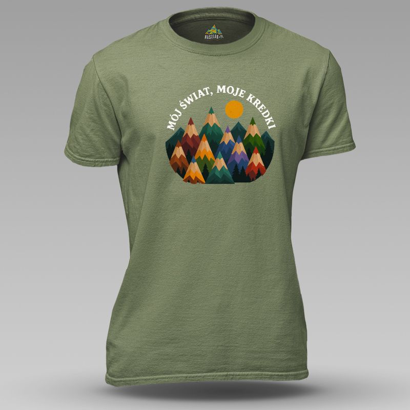 Koszulka męska | MÓJ ŚWIAT,...