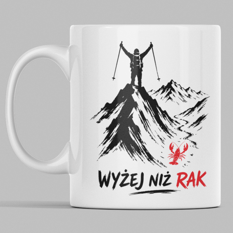 Kubek Ceramiczny | WYŻEJ...
