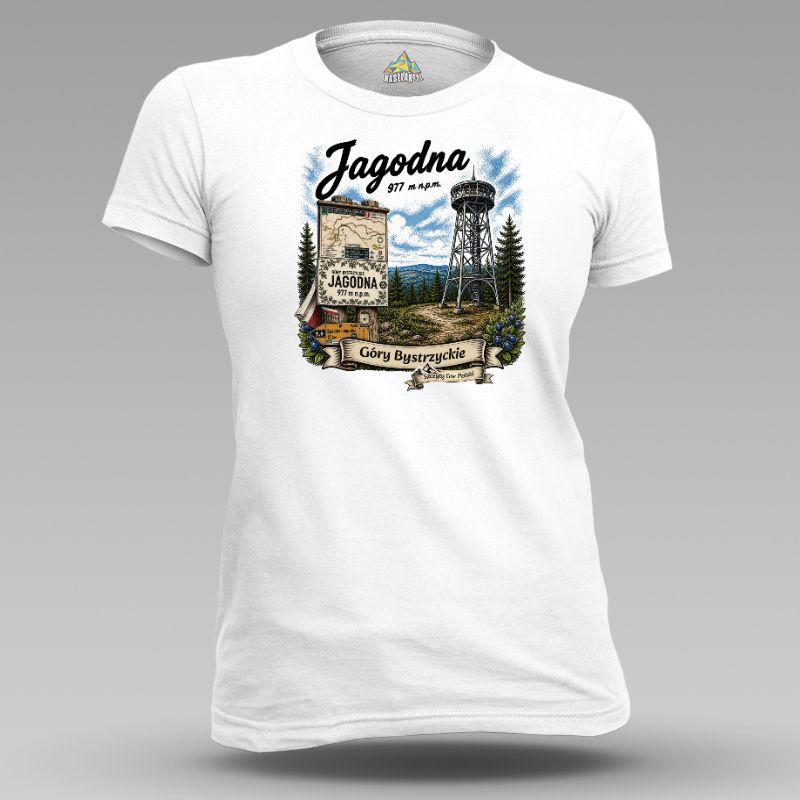 Koszulka damska | JAGODNA