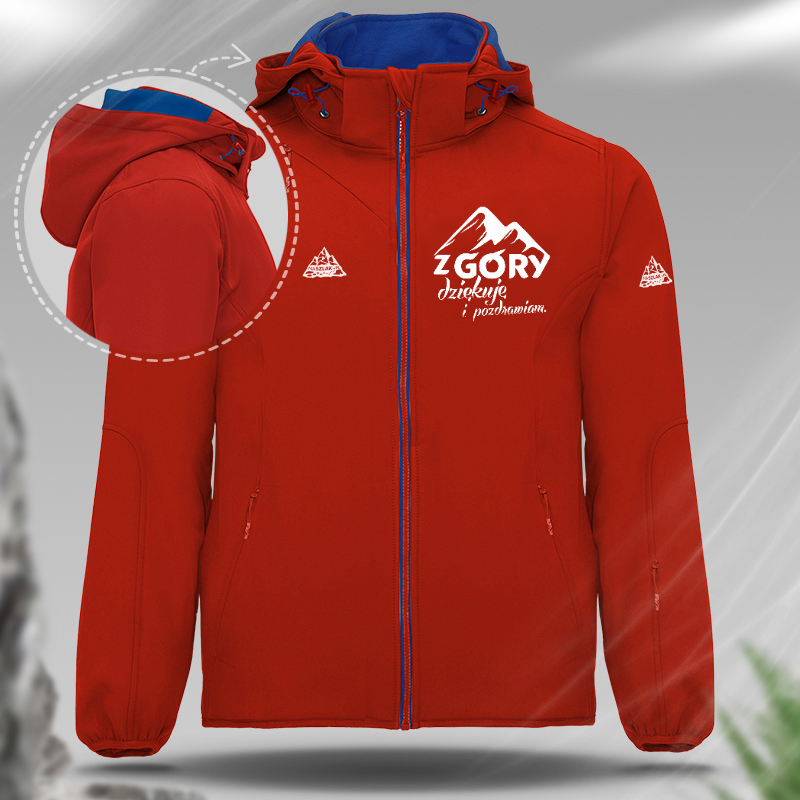 Kurtka Softshell z Kapturem...