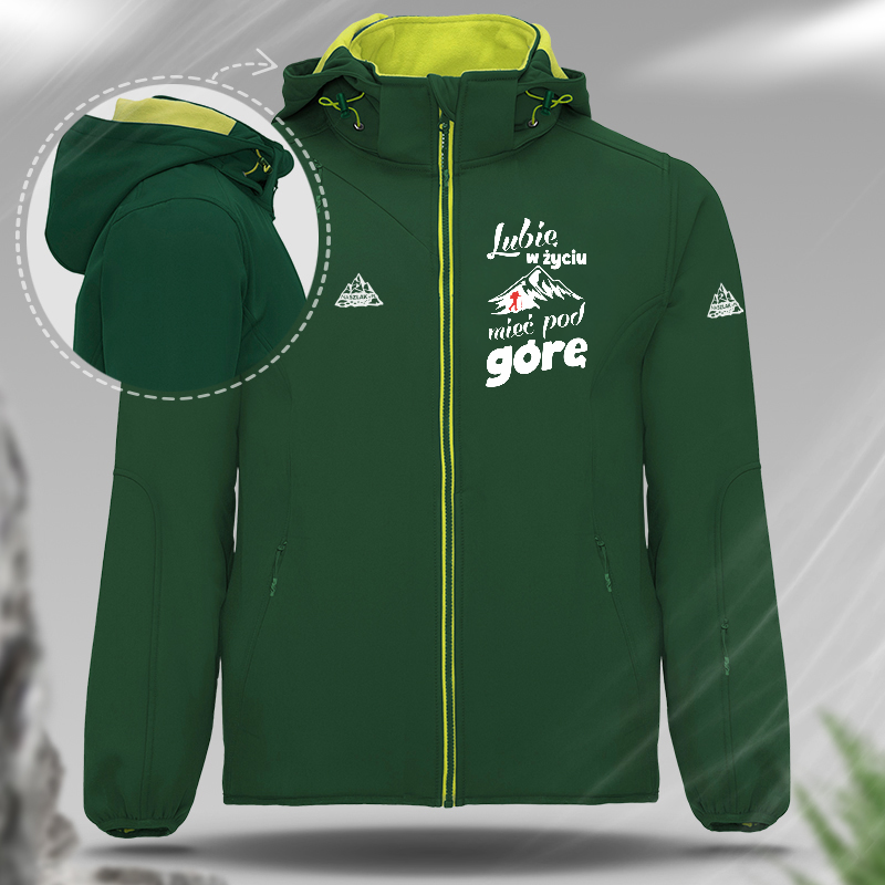 Kurtka Softshell z Kapturem...