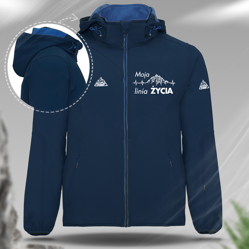 Kurtka Softshell z Kapturem...