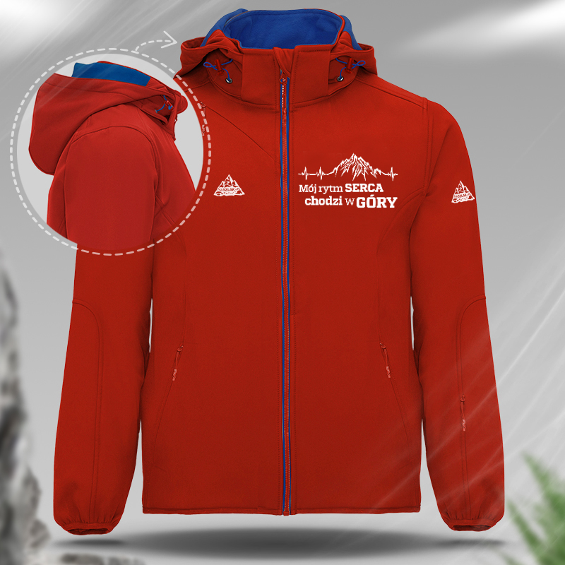 Kurtka Softshell z Kapturem...