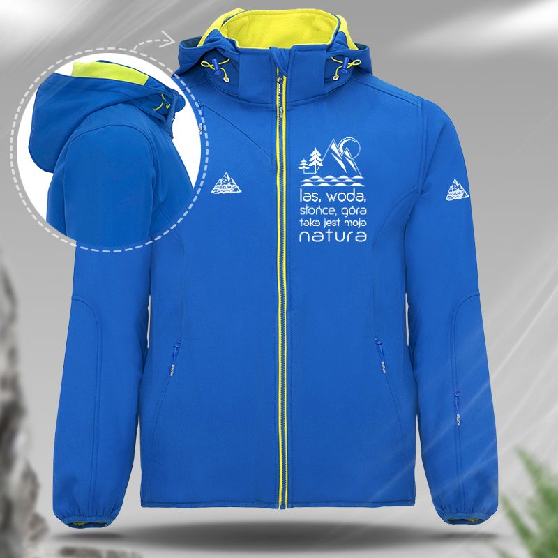 Kurtka Softshell z Kapturem...