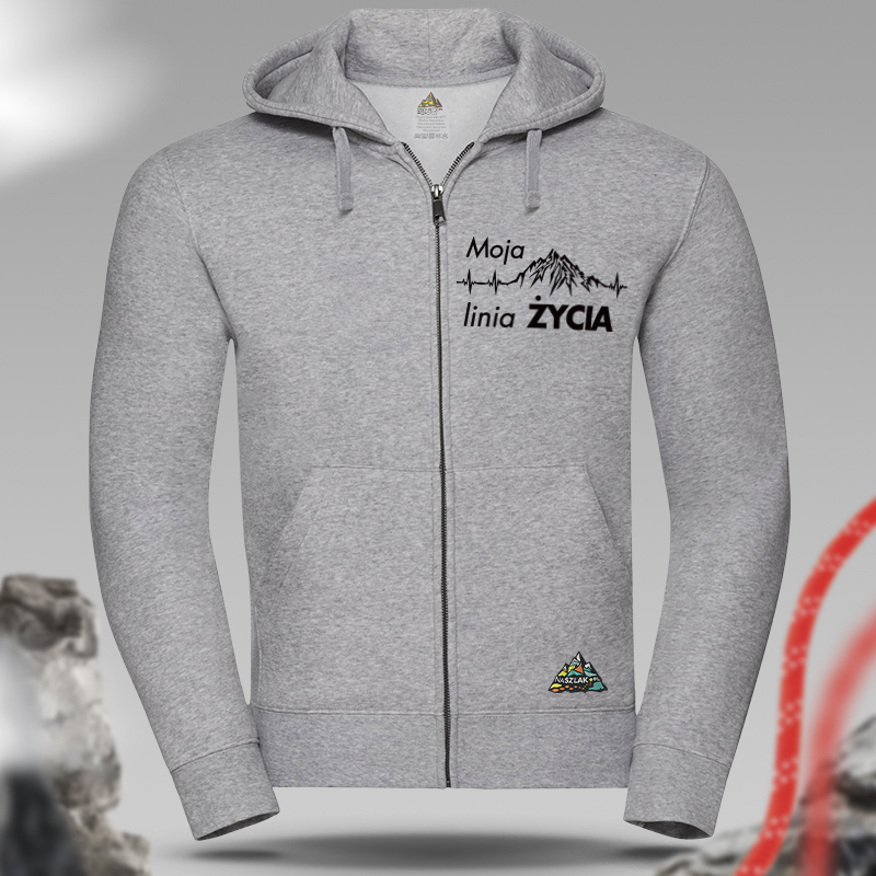 Bluza z zamkiem Zipp | MOJA...