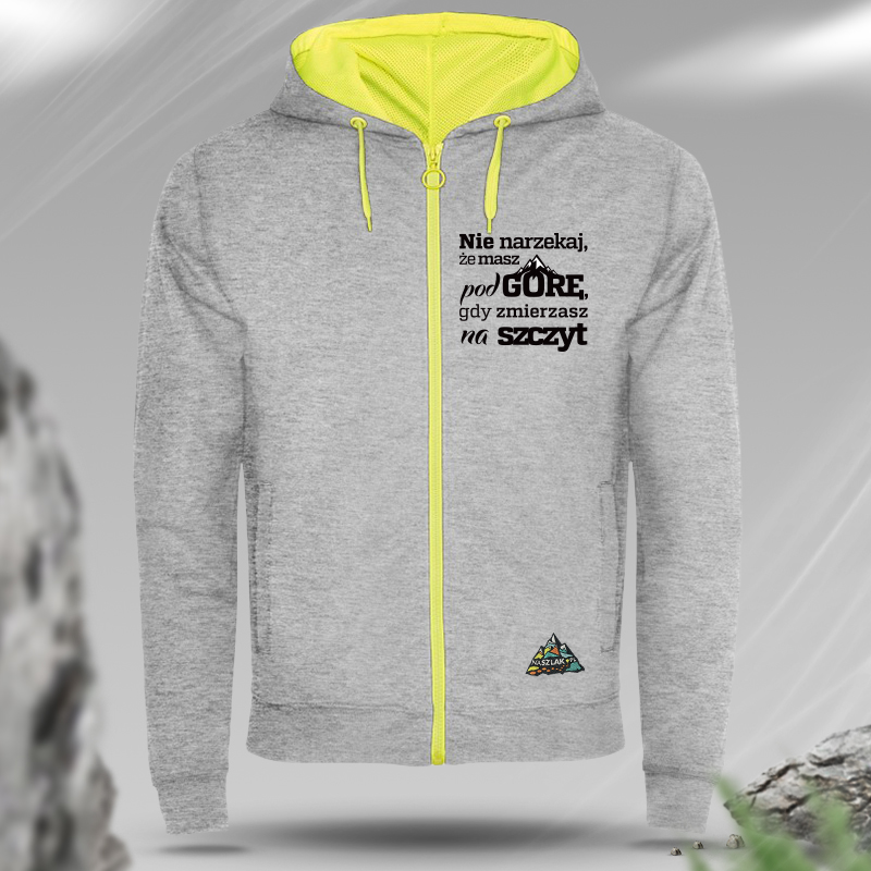 Bluza z zamkiem FLUOX -...