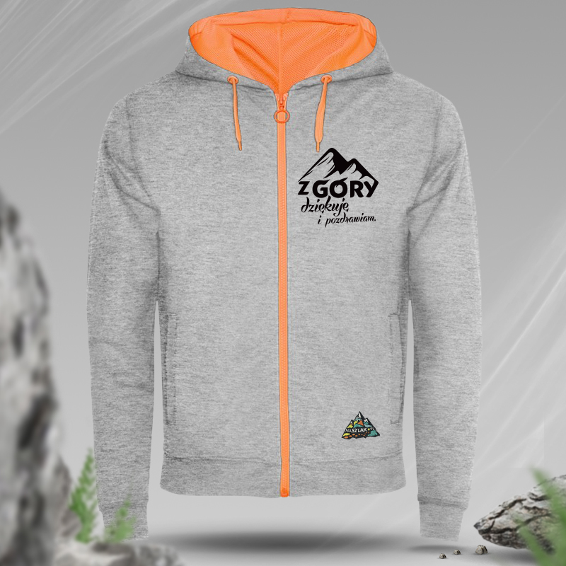 Bluza z zamkiem FLUOX -...